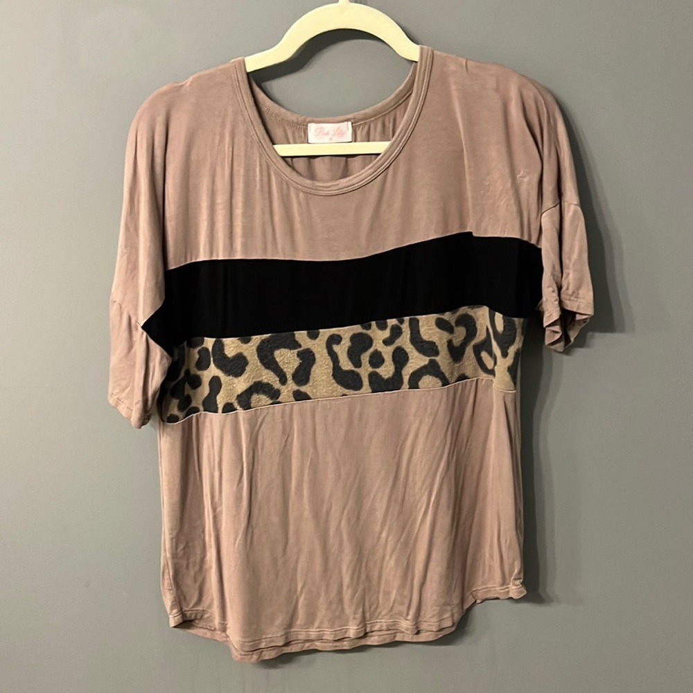 Pink Lily top